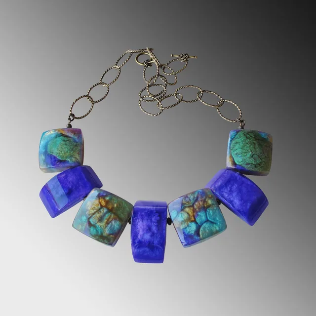 Fractured Monolith necklace FMSA10