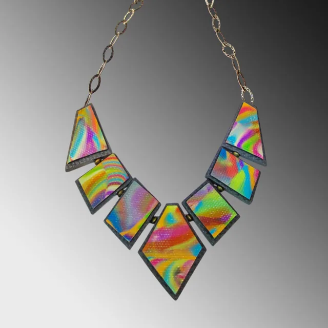 Composed Planes necklace CPRS5