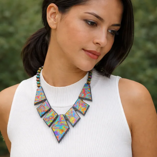 Composed Planes necklace CPRS6
