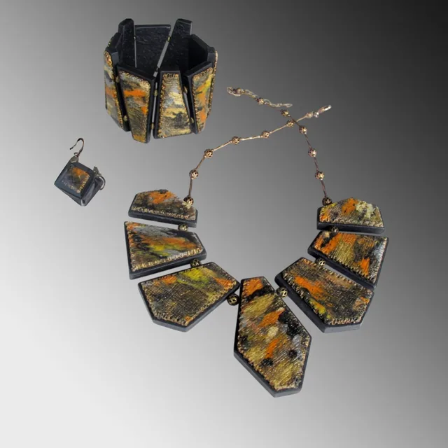 Composed Planes necklace CPRS11