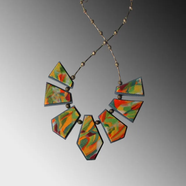 Composed Planes necklace CPRS12