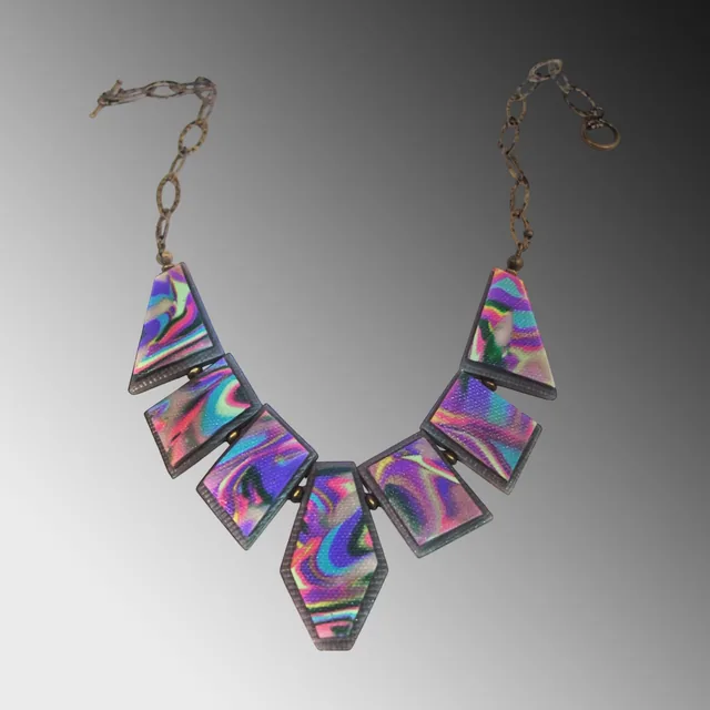 Composed Planes necklace CPRS13
