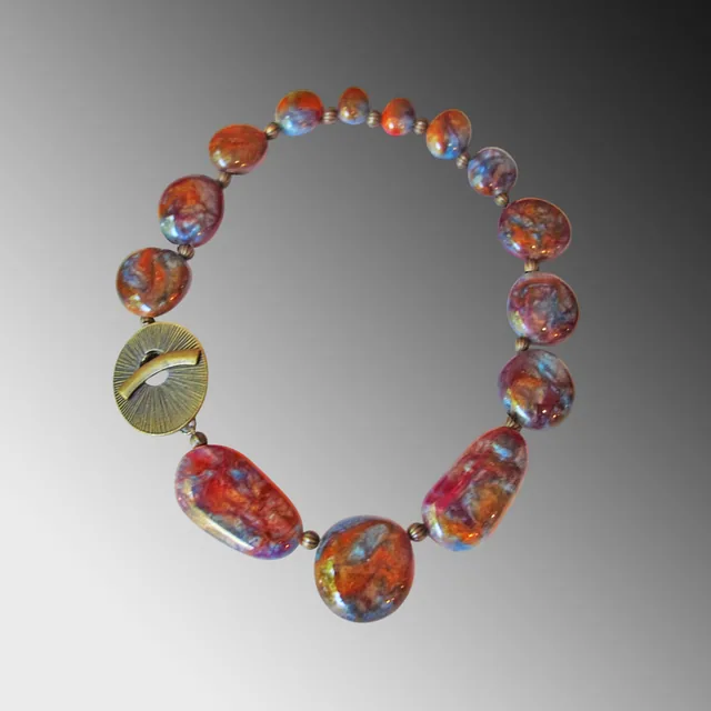 Curved Resonance necklace CRUR3