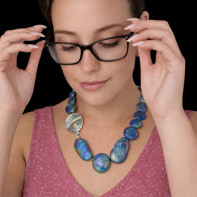 Curved Resonance necklace CRUR4