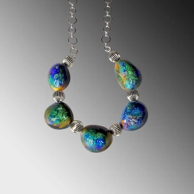 Curved Resonance necklace CRUR17