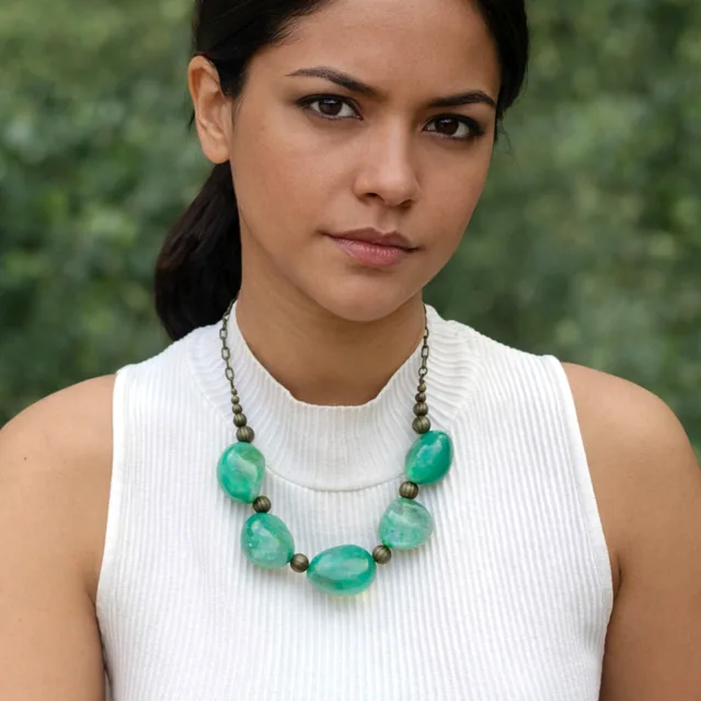 Curved Resonance necklace CRUR18