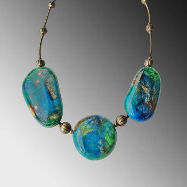 Curved Resonance necklace CRUR8