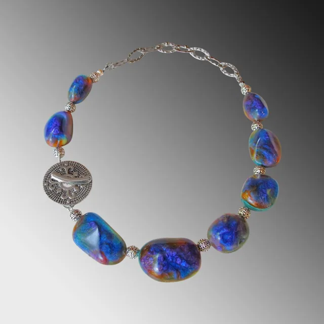 Curved Resonance necklace CRUR9