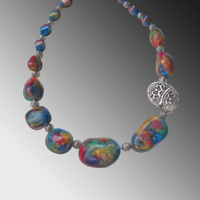 Curved Resonance necklace CRUR12