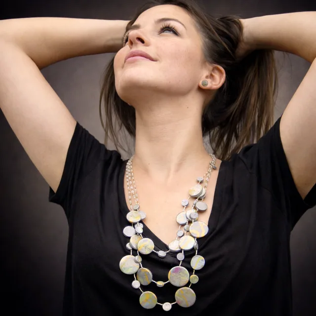 Curved Resonance necklace CRSC13