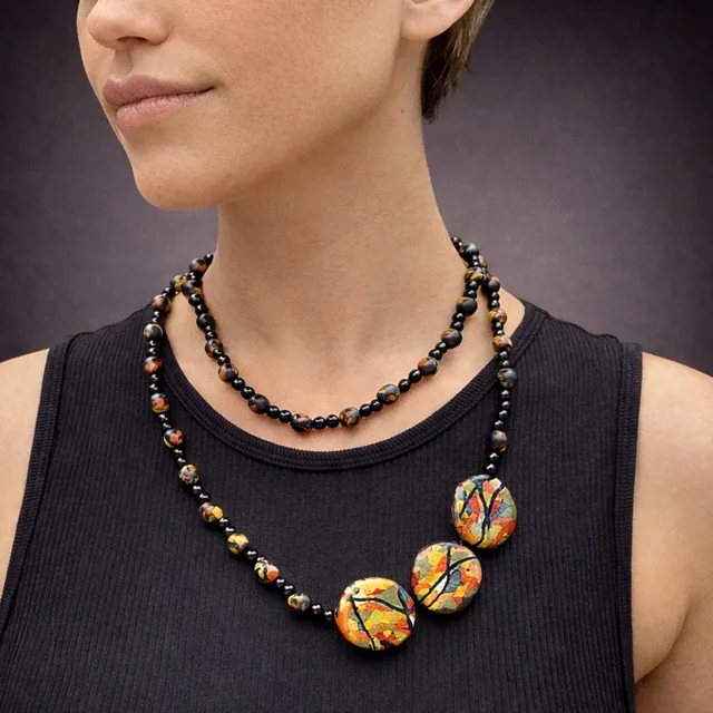Curved Resonance necklace CRSC8
