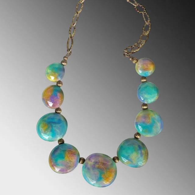 Curved Resonance necklace CRSC4