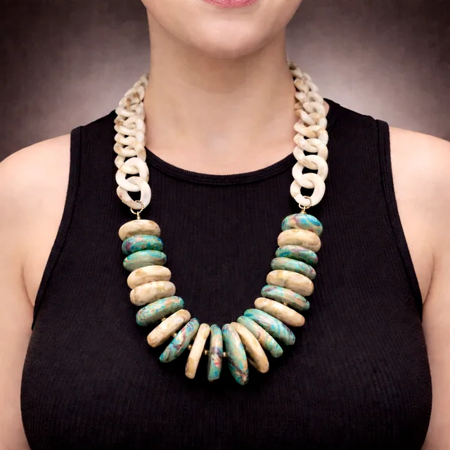 Curved Resonance necklace CRCC5