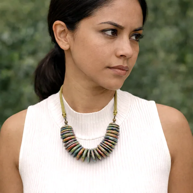 Curved Resonance necklace CRCC7